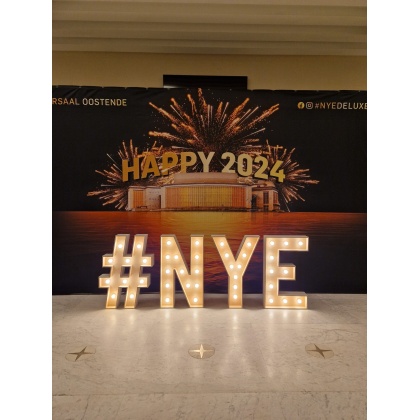 Lichtletterset '#NYE'