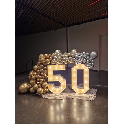 Lichtletters, set van 2